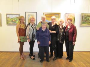 7 PALLETTES at the show opening